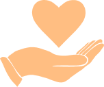 Give a heart logo